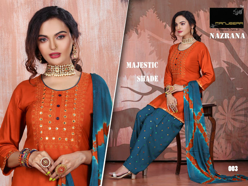 Manjeera Fashion Dno 01 To 08 Rayon Stylish Designer Party Wear Kurti