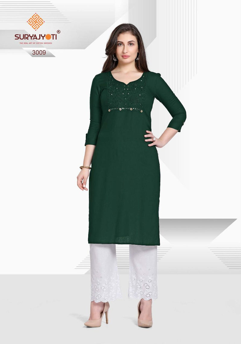 Surayajyoti Nirja Advance Vol 3Rayon Cotton Bridal Wear Salwar Suit