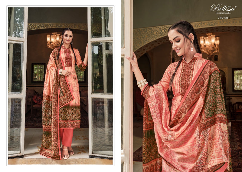Belliza Nisarg Pashmina With Beautiful Fancy Work Stylish Designer Party Wear Salwar Kameez