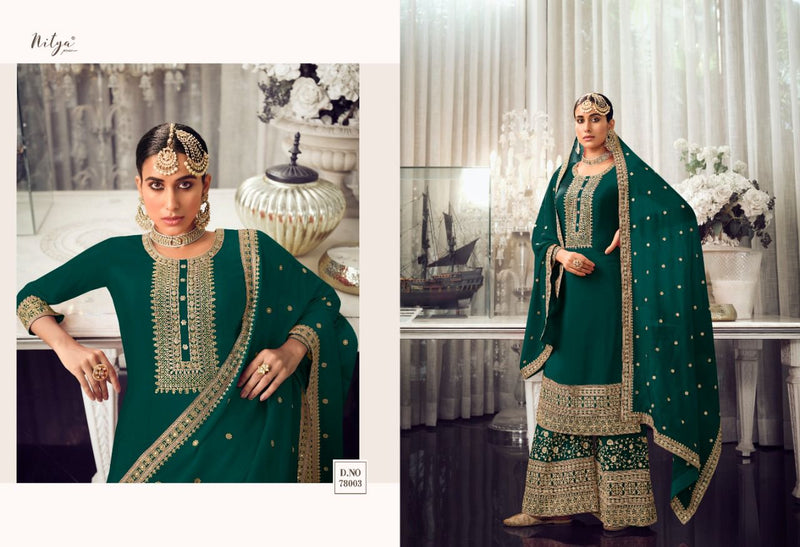 Lt Nitya Vol 178 Fancy Designer Embroidered Wedding Wear Salwar Kameez
