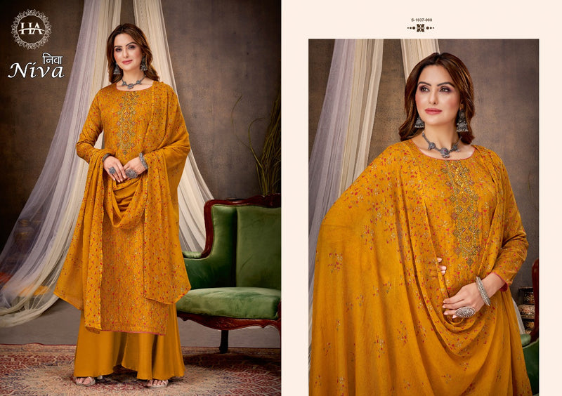 Harshit Fashion Niva Lawn Cotton With Printed Work Stylish Designer Fancy Salwar Kameez