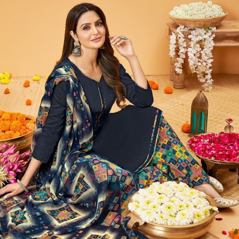 Alok Suit Dno Noor 01 To 08 Jam Solid With Heavy Embroidery Stylish Designer Printed Salwar Suit