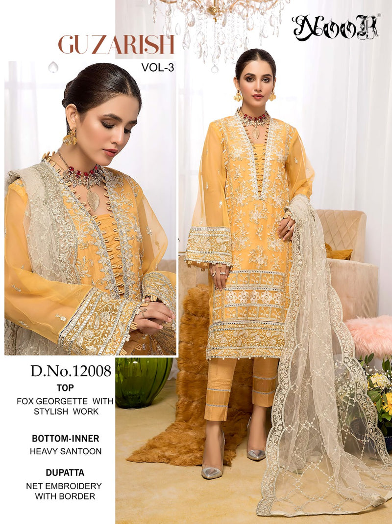 Noor Guzarish Vol 3 Georgette Pakisatni Salwar Suits