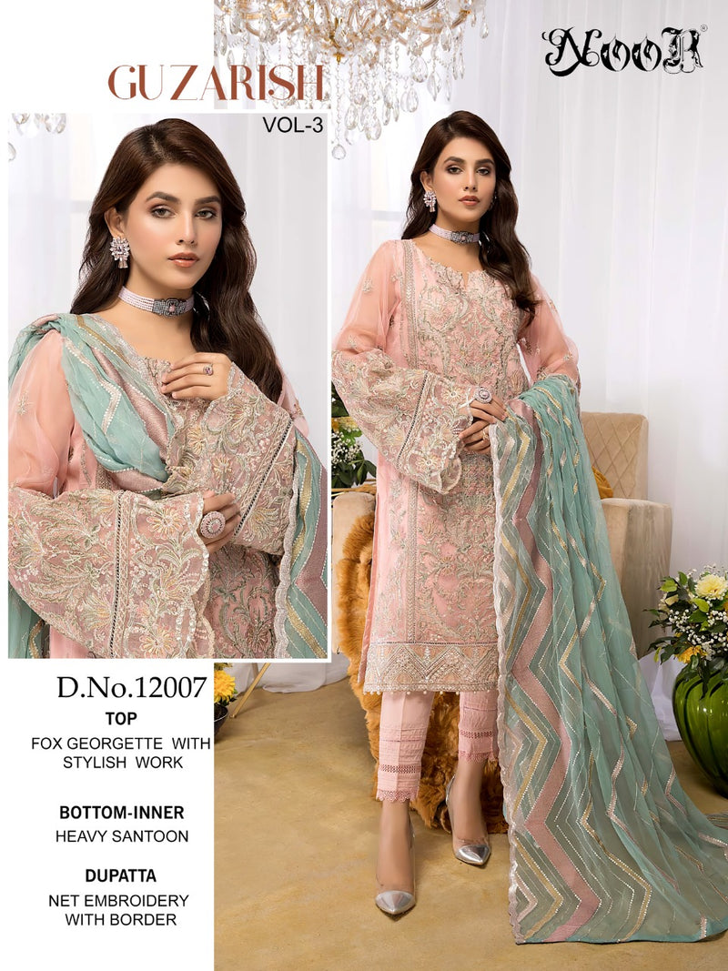 Noor Guzarish Vol 3 Georgette Pakisatni Salwar Suits