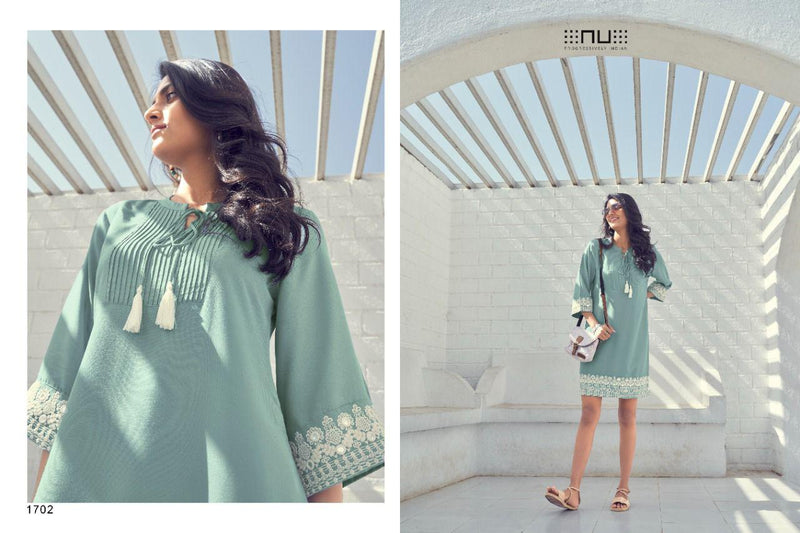 NU Progressively Indian Vol 17 Rayon Fancy Stylish Party Wear Kurtis
