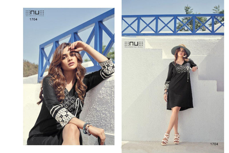 NU Progressively Indian Vol 17 Rayon Fancy Stylish Party Wear Kurtis