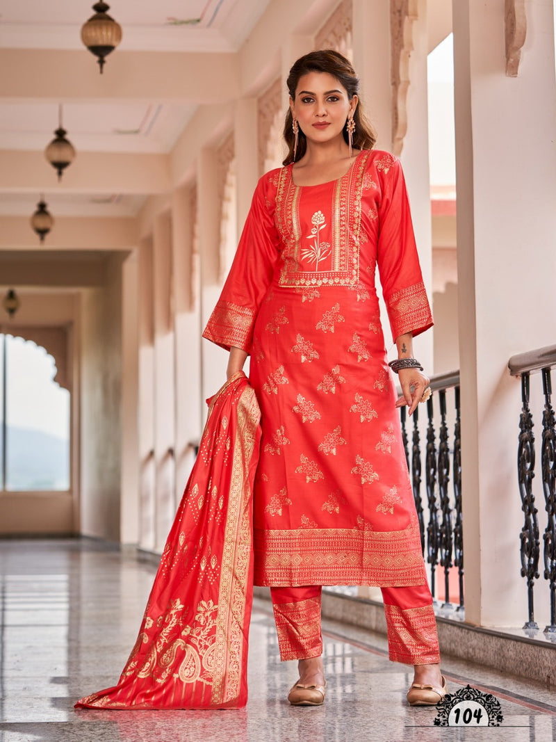 Banwery Fashion Nykaa Rayon With Foil Printed Work Stylish Designer Festive Wear Fancy Look Kurti