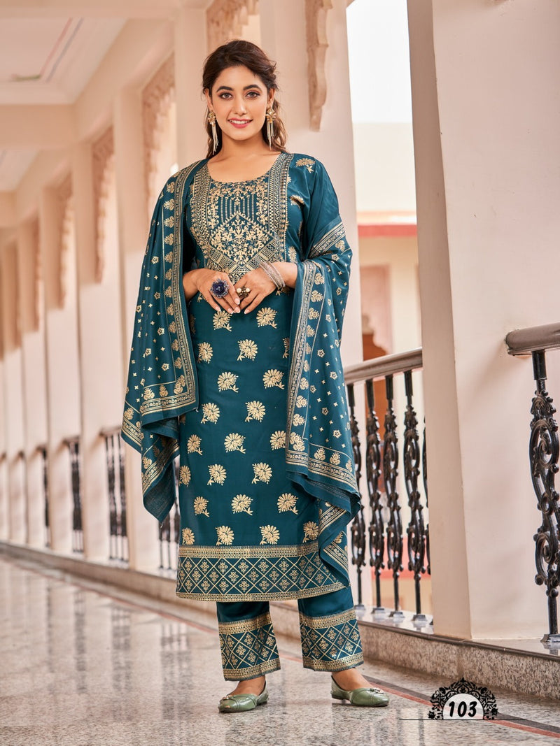 Banwery Fashion Nykaa Rayon With Foil Printed Work Stylish Designer Festive Wear Fancy Look Kurti