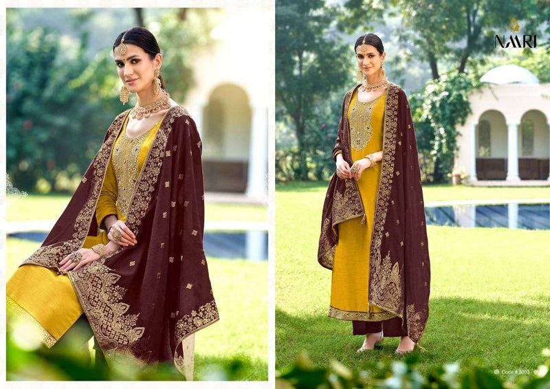Naari Izara Parampara Silk With Sequence Jari Work Salwar Kameez