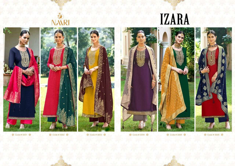 Naari Izara Parampara Silk With Sequence Jari Work Salwar Kameez