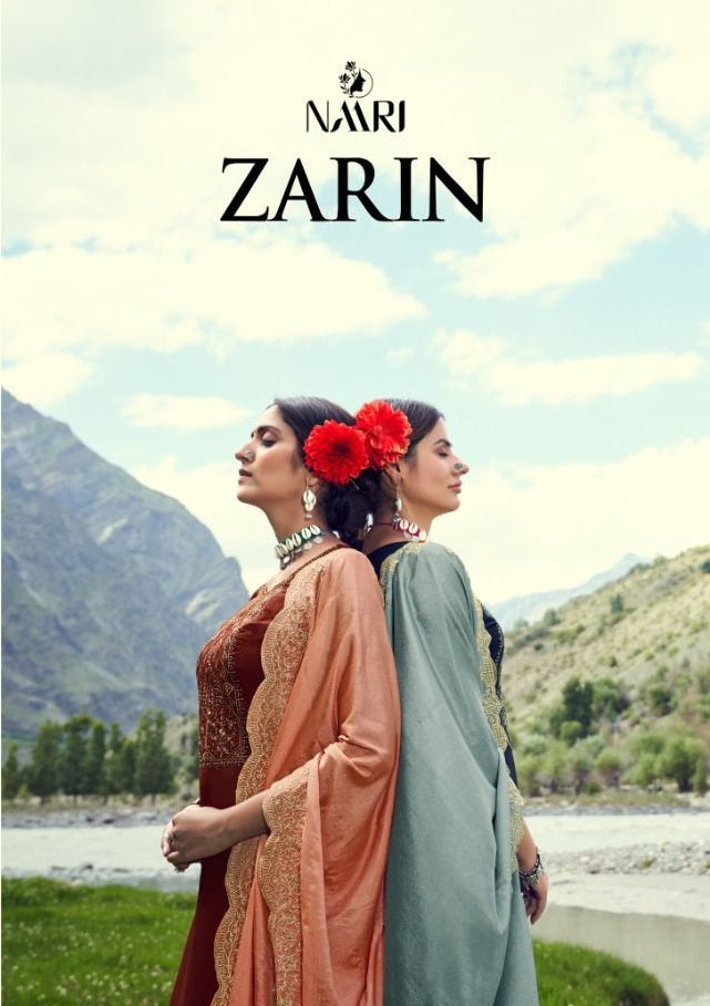 Naari Zarin Banzara Silk With Barik Multi Work Salwar Suit