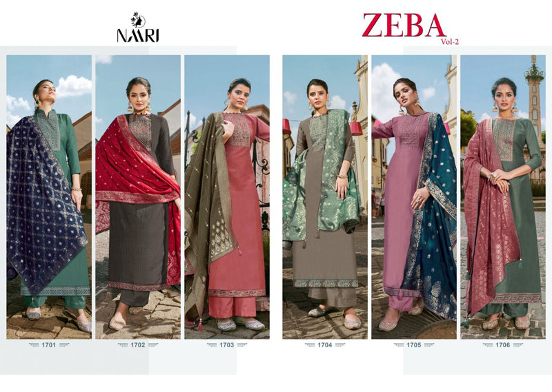 Naari Zeba Vol 2 Parampara Silk Designer Wear Salwar Kameez