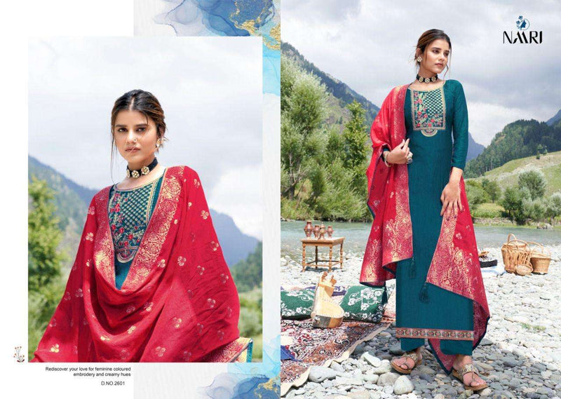 Naari Zeba Vol 3 Parampara Silk With Sequence With Coding Work