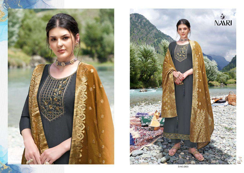 Naari Zeba Vol 3 Parampara Silk With Sequence With Coding Work