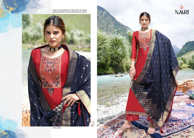 Naari Zeba Vol 3 Parampara Silk With Sequence With Coding Work