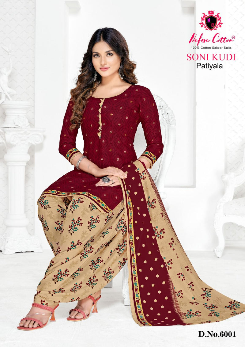 Nafisa Cotton Soni Kudi Vol 6 Cotton Dailywear Casual Salwar Suit