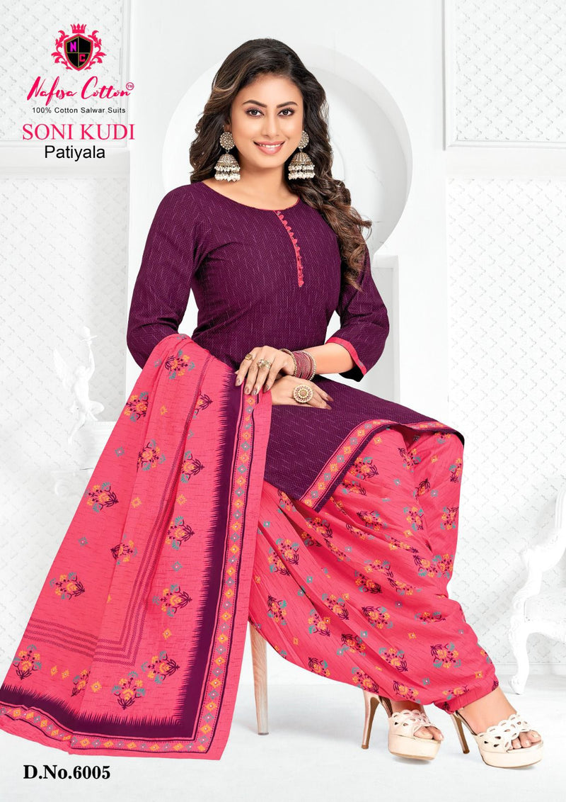 Nafisa Cotton Soni Kudi Vol 6 Cotton Dailywear Casual Salwar Suit