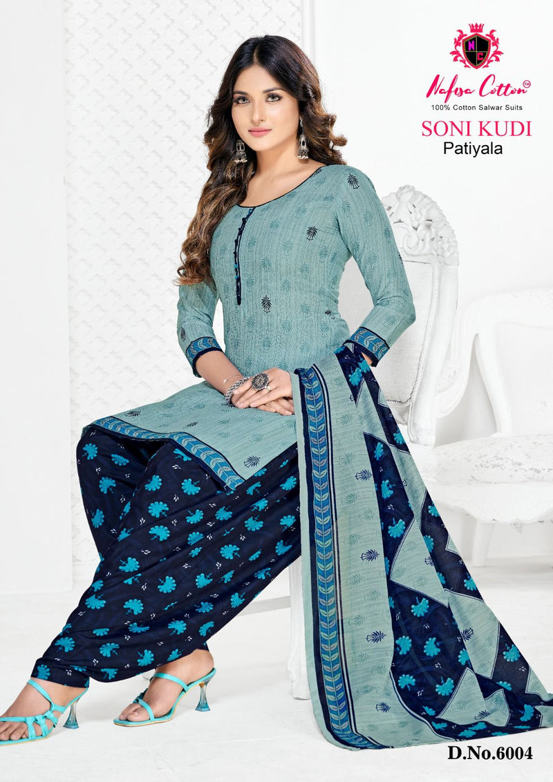 Nafisa Cotton Soni Kudi Vol 6 Cotton Dailywear Casual Salwar Suit