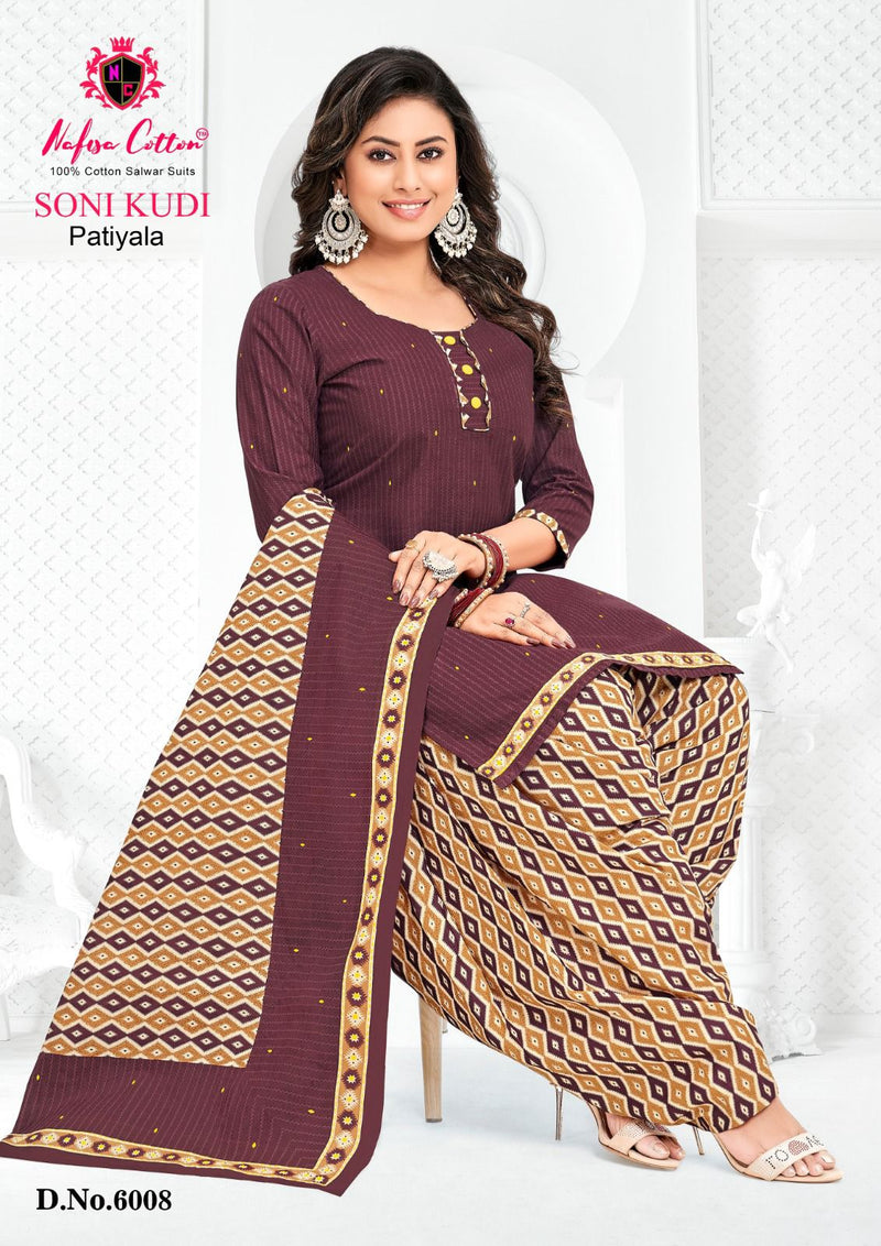 Nafisa Cotton Soni Kudi Vol 6 Cotton Dailywear Casual Salwar Suit