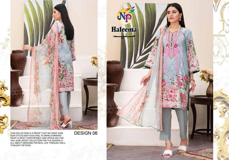 Nand Gopal Haleema Heavy Lawn Cotton Printed Exclusive Dailywear Salwar Suit