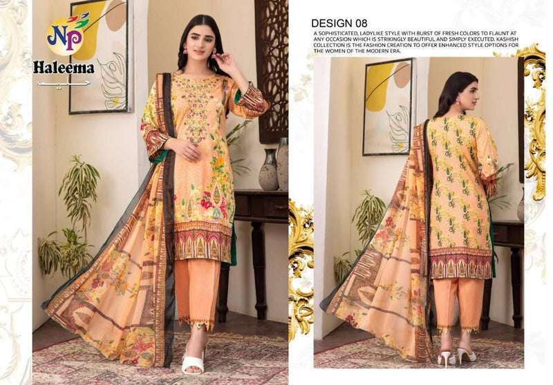 Nand Gopal Haleema Heavy Lawn Cotton Printed Exclusive Dailywear Salwar Suit