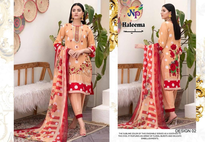 Nand Gopal Haleema Heavy Lawn Cotton Printed Exclusive Dailywear Salwar Suit