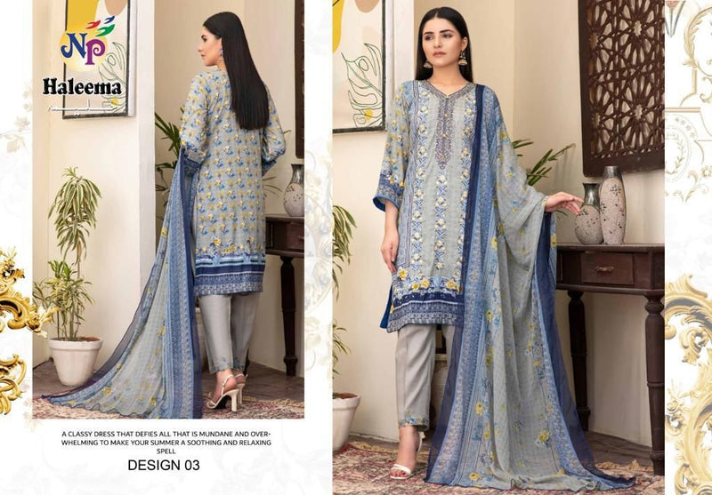 Nand Gopal Haleema Heavy Lawn Cotton Printed Exclusive Dailywear Salwar Suit