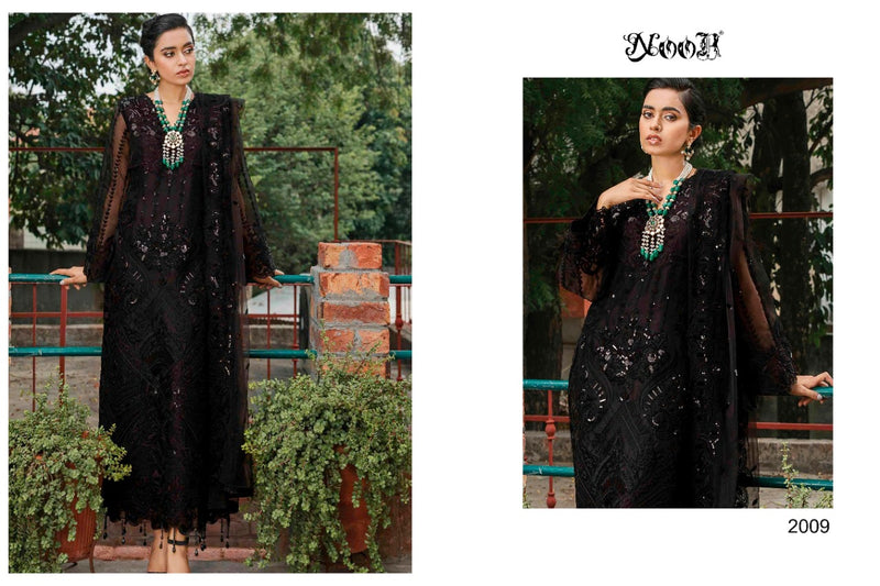 Noor Inlays Vol 2 Goergette With Heavy Embroidered Work Pakistani Suit