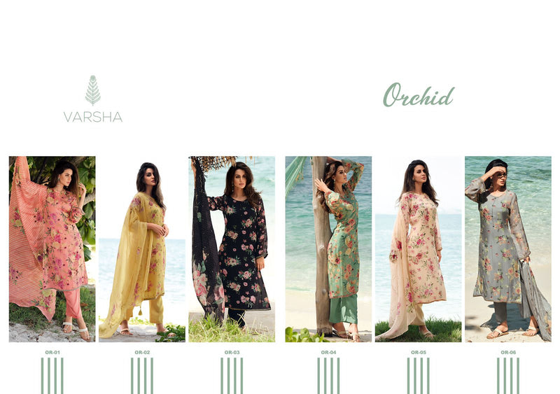 Varsha Orchid Viscose With Beautiful Work Stylish Designer Attractive Look Fancy Salwar Suit