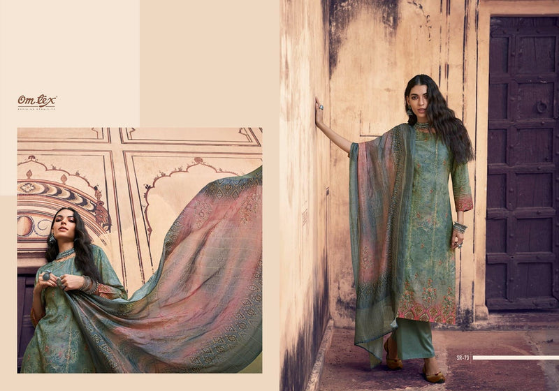 Om Tex Shreedha Ziva Silk Digital Print Salwar Suit