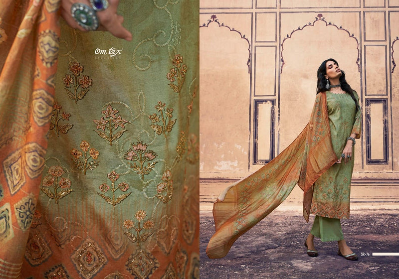 Om Tex Shreedha Ziva Silk Digital Print Salwar Suit