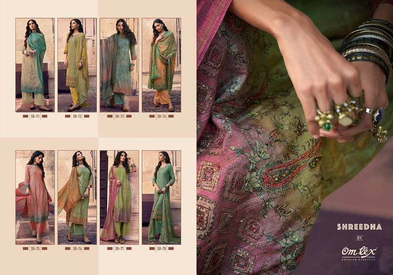 Om Tex Shreedha Ziva Silk Digital Print Salwar Suit