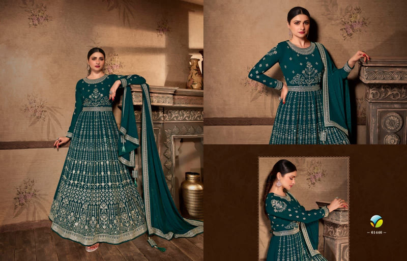 Vinay Fashion Pakeeza Georgette With Heavy Embroidery Work Stylish Designer Long Wedding Wear Salwar Kameez