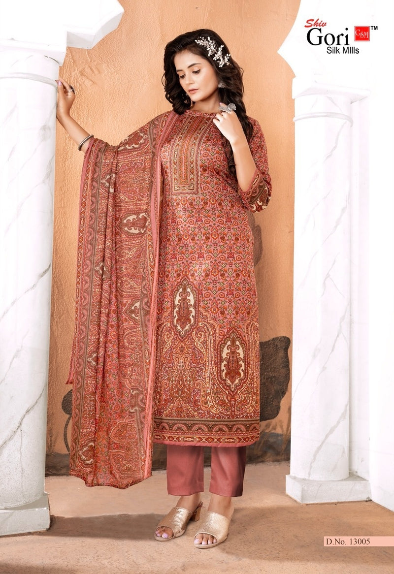 Shiv Gori Pakizaa Vol 14 Pure Cotton With Heavy Embroidery Work Stylish Designer Casual Look Salwar Suit