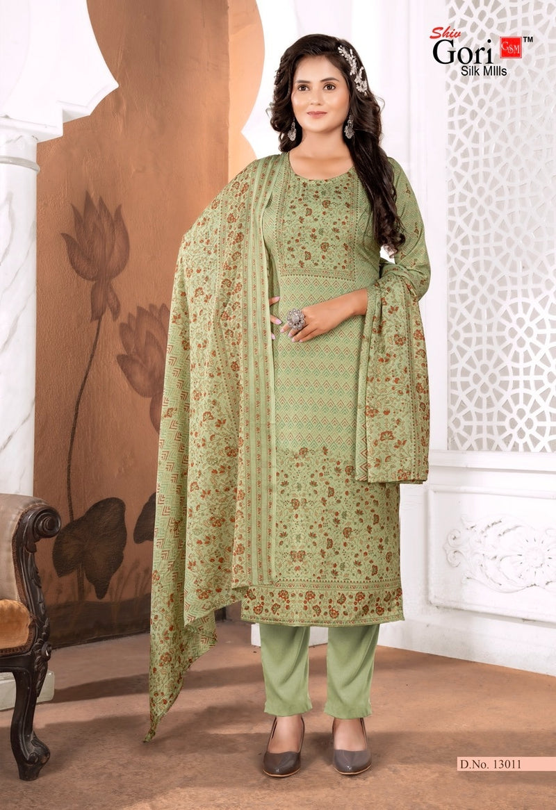 Shiv Gori Pakizaa Vol 14 Pure Cotton With Heavy Embroidery Work Stylish Designer Casual Look Salwar Suit