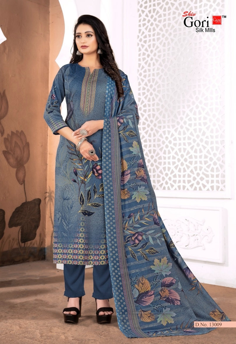 Shiv Gori Pakizaa Vol 14 Pure Cotton With Heavy Embroidery Work Stylish Designer Casual Look Salwar Suit