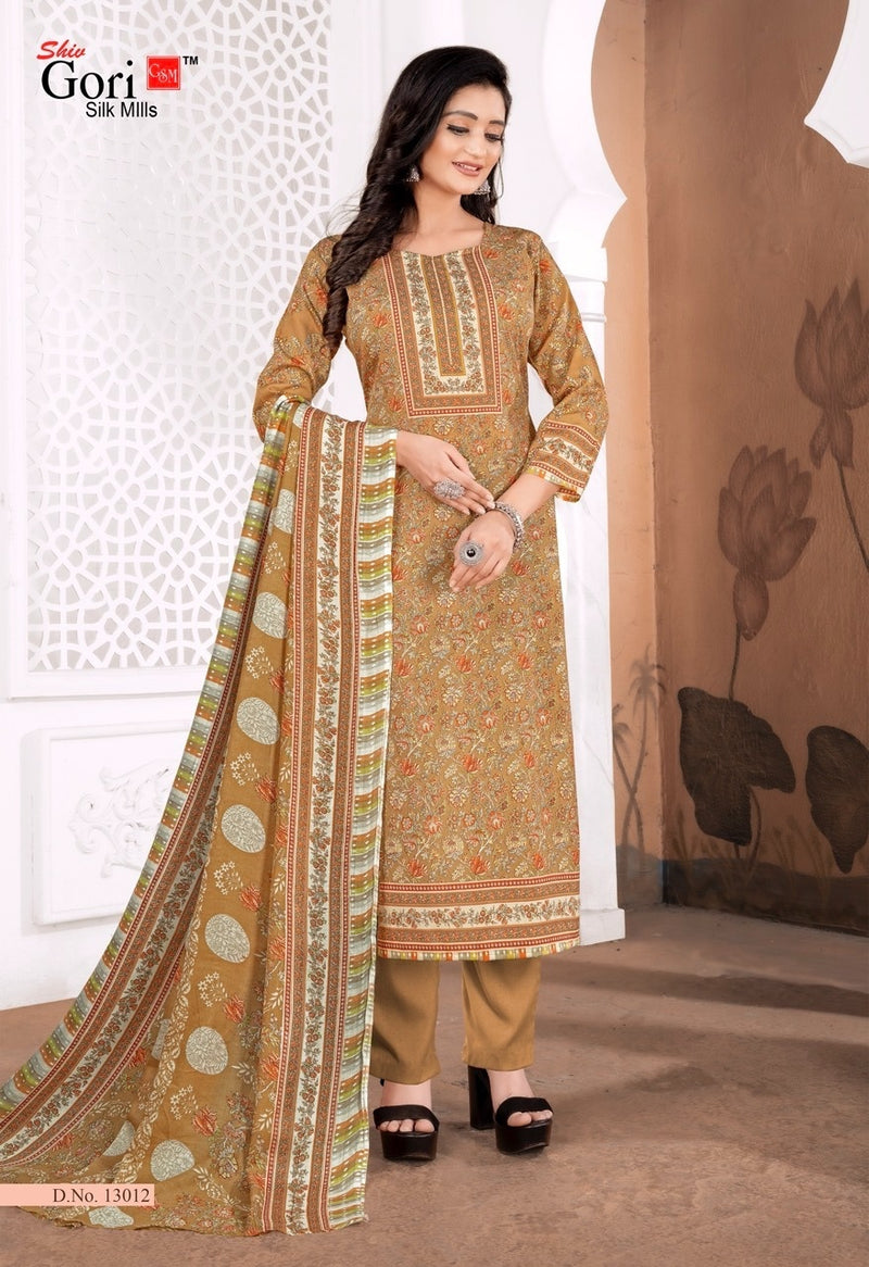 Shiv Gori Pakizaa Vol 14 Pure Cotton With Heavy Embroidery Work Stylish Designer Casual Look Salwar Suit