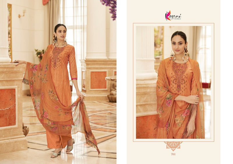 Kesari Trendz Palak Cambric Cotton Designer Festive Wear Salwar Suits