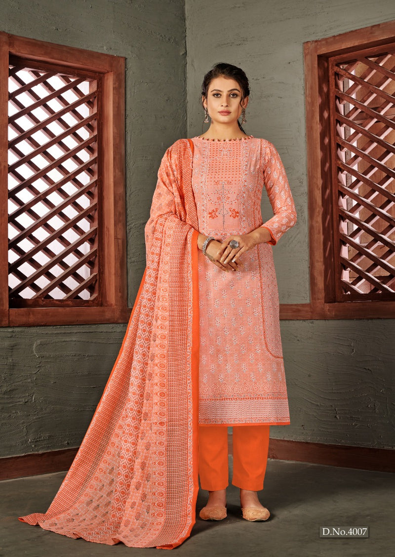 Skt Suits Palak Vol 4 Soft Cotton Digital Printed Party Wear Salwar Suits