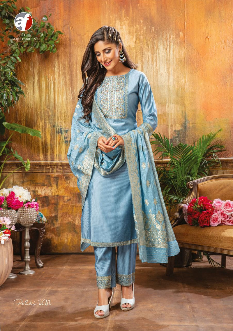 Anju Fabs Palki Vol 2 Viscose With Heavy Beautiful Embroidery Work Stylish Designer Fancy Kurti