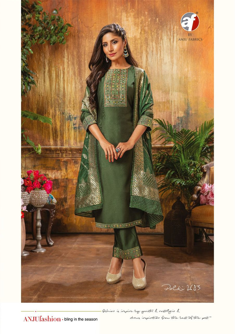 Anju Fabs Palki Vol 2 Viscose With Heavy Beautiful Embroidery Work Stylish Designer Fancy Kurti
