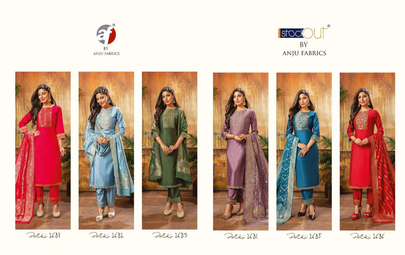 Anju Fabs Palki Vol 2 Viscose With Heavy Beautiful Embroidery Work Stylish Designer Fancy Kurti