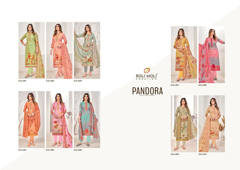 Roli Moli Creation Pandora Cotton Fancy Printed Festive Wear Salwar Suits