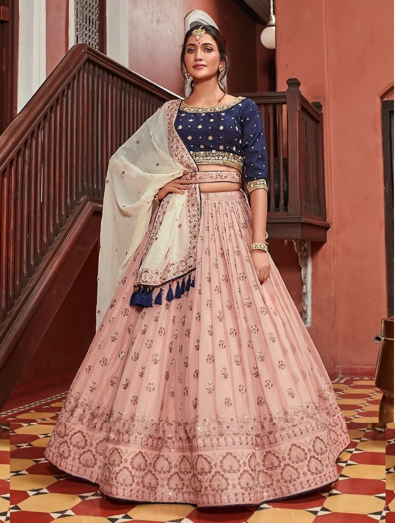Panghat Vol 3 Georgette Embroidered Designer Wedding Wear Lehenga Choli