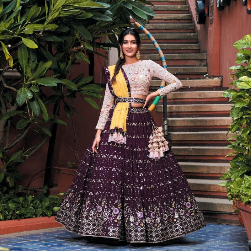 Panghat Vol 3 Georgette Embroidered Designer Wedding Wear Lehenga Choli