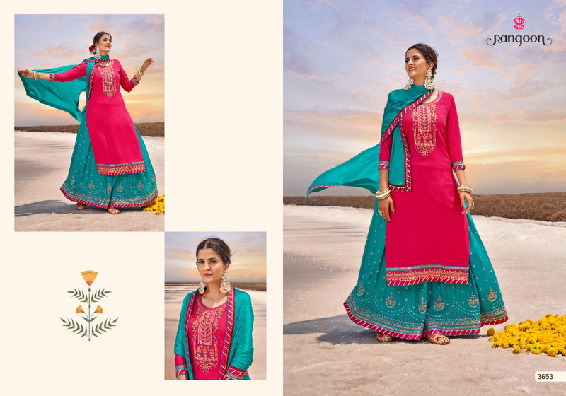 Rangoon Panihari Vol 3 Rayon With Embroidery Work stylish Designer Festive Wear Long Kurti