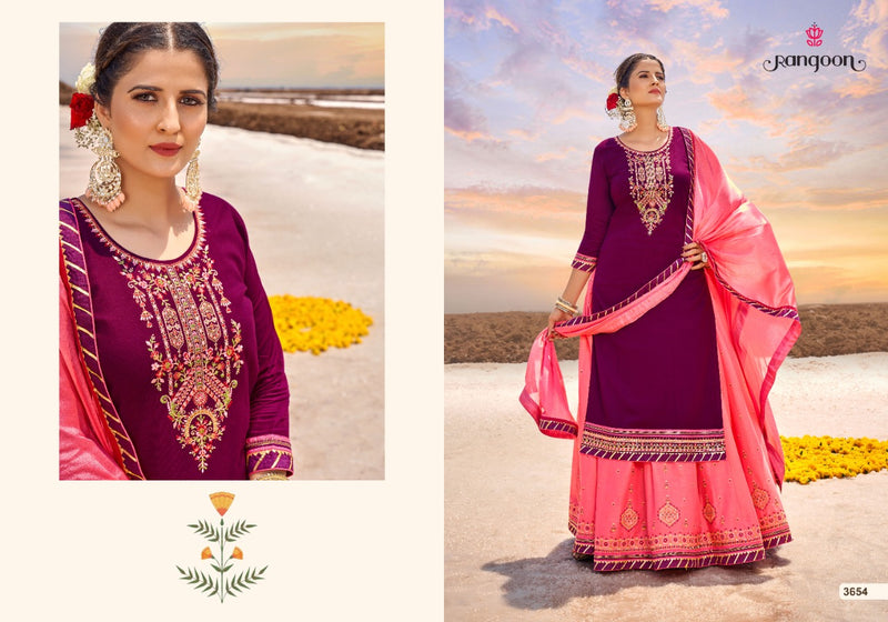 Rangoon Panihari Vol 3 Rayon With Embroidery Work stylish Designer Festive Wear Long Kurti
