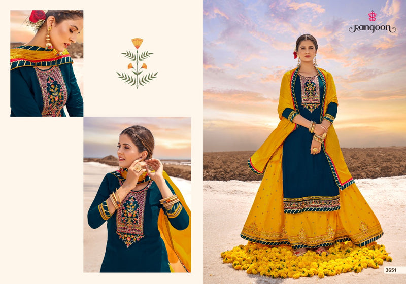 Rangoon Panihari Vol 3 Rayon With Embroidery Work stylish Designer Festive Wear Long Kurti