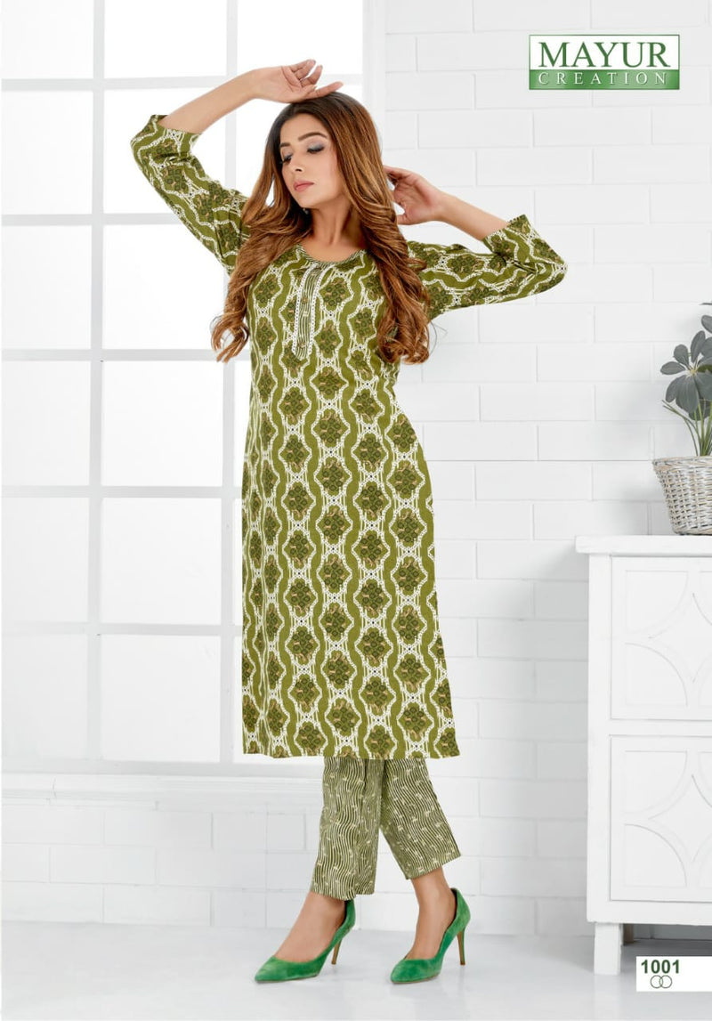 Mayur Creation Pankhi Vol 1 Printed Cotton Daily Wear Kurti