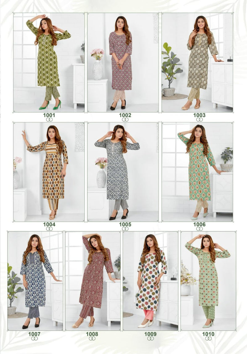 Mayur Creation Pankhi Vol 1 Printed Cotton Daily Wear Kurti